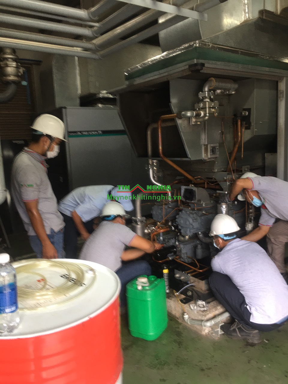 dịch vụ bảo dưỡng bảo trì máy nén khí trục vít công nghiệp