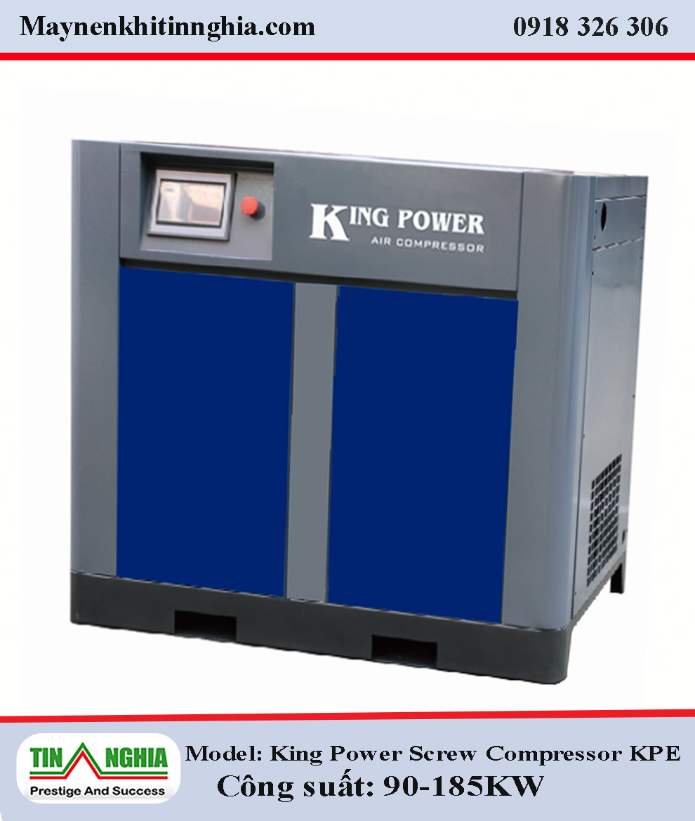 may-nen-khi-king-power--Screw-Compressor-Inverter-KPE90-185KW