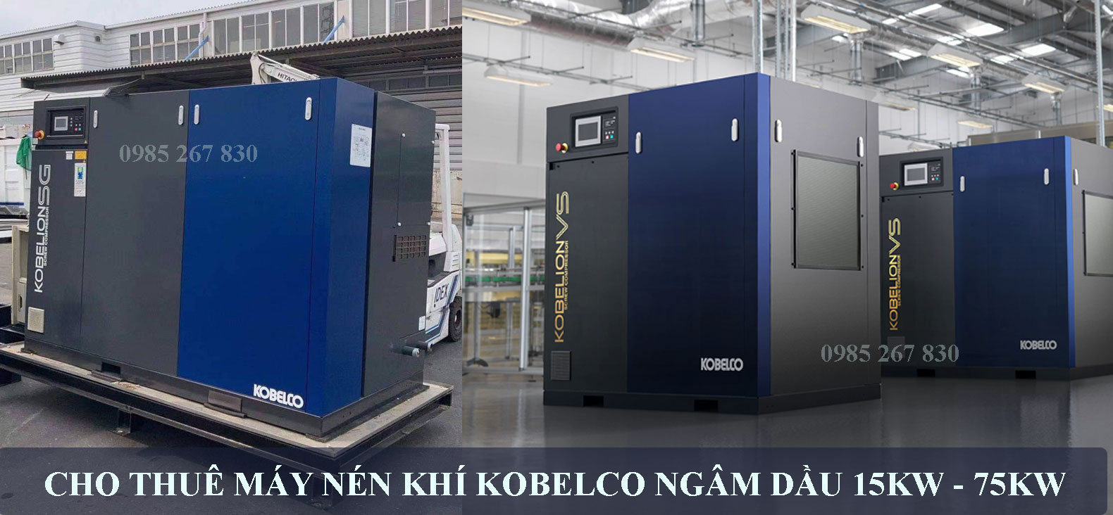 Cho Thuê Máy Nén Khí Kobelco: Kinh Nghiệm Trăm Năm, Chất Lượng Nhật Bản